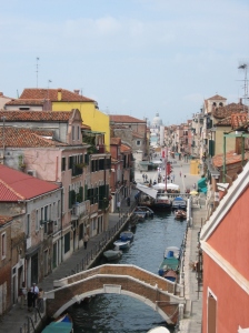 View from Nai's Balcony in Venice