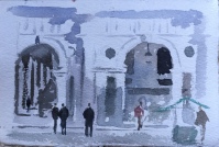 A sketch of Vicenza by Alan Reed, 2005