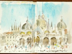 St Marks Basilica by Alan Reed